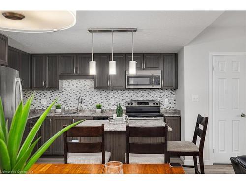 G-1674 Fischer Hallman Road, Kitchener, ON - Indoor Photo Showing Kitchen With Stainless Steel Kitchen With Upgraded Kitchen