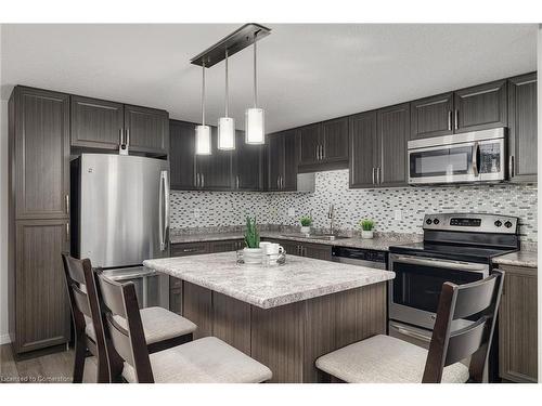 G-1674 Fischer Hallman Road, Kitchener, ON - Indoor Photo Showing Kitchen With Stainless Steel Kitchen With Upgraded Kitchen