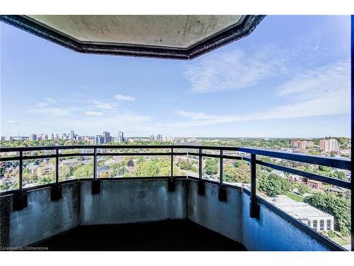 1807-6 Willow Street, Waterloo, ON - Outdoor With Balcony With View