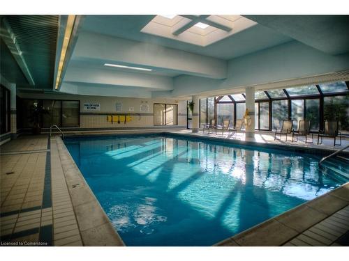 1807-6 Willow Street, Waterloo, ON - Indoor Photo Showing Other Room With In Ground Pool