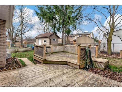 93 Roberts Crescent, Kitchener, ON - Outdoor With Deck Patio Veranda