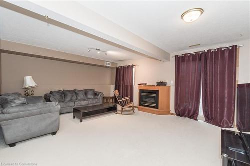 B-635 Pinerow Crescent, Waterloo, ON - Indoor Photo Showing Living Room With Fireplace