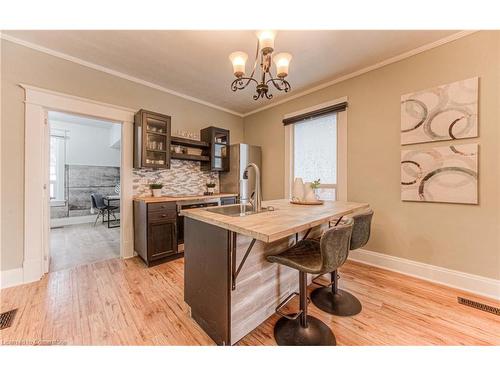 19 Paisley Heights, Cambridge, ON - Indoor Photo Showing Kitchen With Double Sink