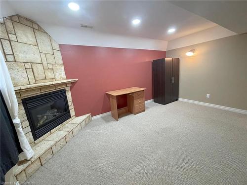 983 Lemonwood Crescent, Windsor, ON - Indoor With Fireplace