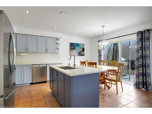 79 Glazebrook Crescent, Cambridge, ON - Indoor Photo Showing Kitchen With Double Sink