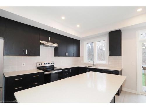 1305-585 Colborne Street E, Brantford, ON - Indoor Photo Showing Kitchen With Upgraded Kitchen