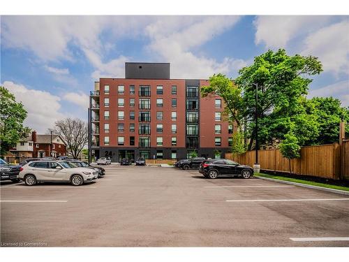 204-24 Union Street E, Waterloo, ON - Outdoor With Balcony With Facade