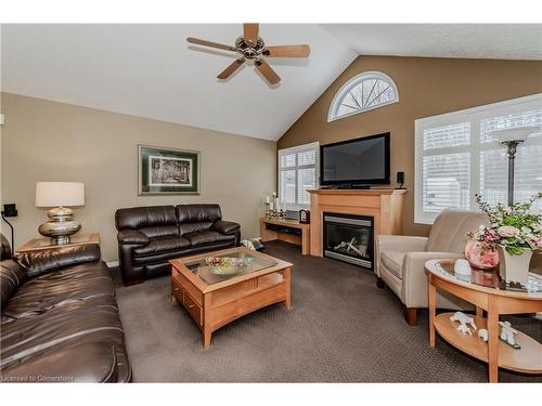 425 Pastern Trail, Waterloo, ON - Indoor Photo Showing Living Room With Fireplace