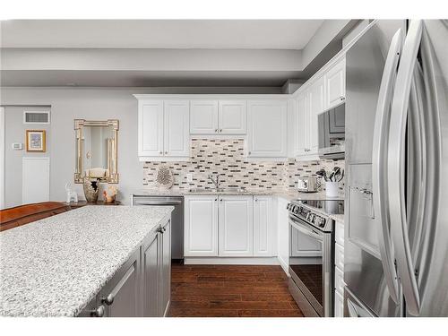 906-170 Water Street N, Cambridge, ON - Indoor Photo Showing Kitchen With Stainless Steel Kitchen With Upgraded Kitchen