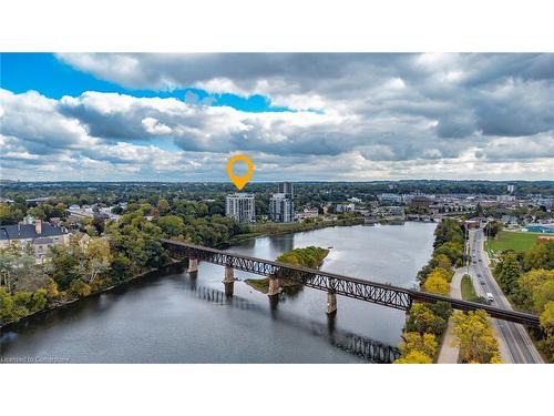 906-170 Water Street N, Cambridge, ON - Outdoor With Body Of Water With View