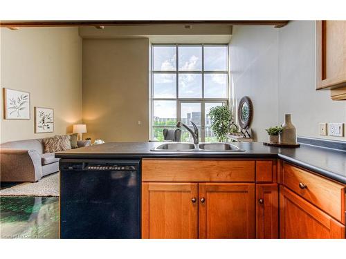 207-3 Father David Bauer Drive, Waterloo, ON - Indoor Photo Showing Kitchen With Double Sink