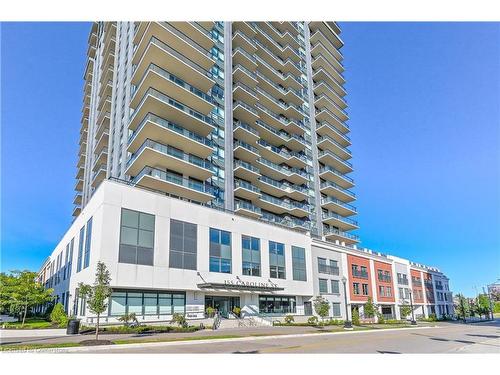 905-155 Caroline Street, Waterloo, ON - Outdoor With Balcony With Facade