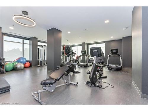 905-155 Caroline Street, Waterloo, ON - Indoor Photo Showing Gym Room