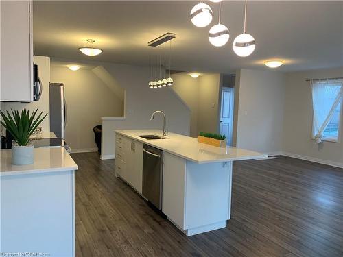 6A-115 South Creek Drive, Kitchener, ON - Indoor Photo Showing Kitchen With Double Sink