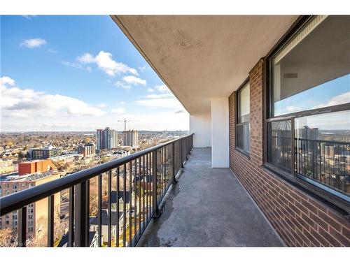 1603-81 Church Street, Kitchener, ON - Outdoor With Balcony With View With Exterior