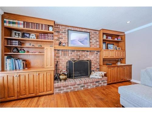 586 Guildwood Place, Waterloo, ON - Indoor Photo Showing Other Room With Fireplace