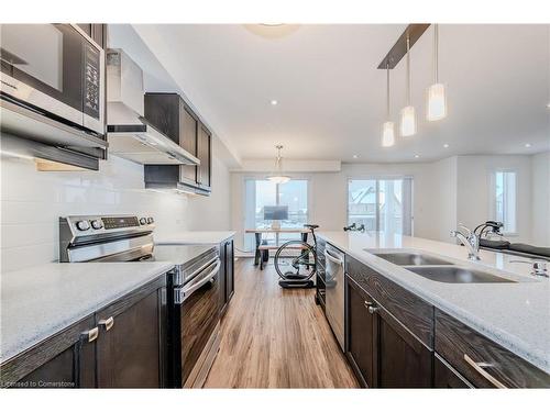 27 Valencia Avenue, Kitchener, ON - Indoor Photo Showing Kitchen With Double Sink With Upgraded Kitchen