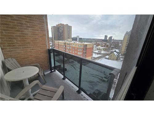 703-64 Benton Street, Kitchener, ON - Outdoor With Balcony