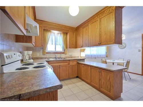 127 Lorraine Avenue N, Kitchener, ON - Indoor Photo Showing Kitchen With Double Sink