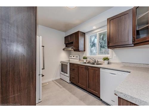 143 Blackhorne Drive, Kitchener, ON - Indoor Photo Showing Kitchen With Double Sink