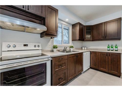 143 Blackhorne Drive, Kitchener, ON - Indoor Photo Showing Kitchen With Double Sink