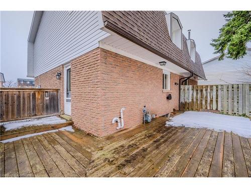 143 Blackhorne Drive, Kitchener, ON - Outdoor With Deck Patio Veranda With Exterior