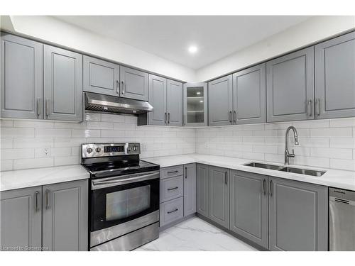 8 Tamvale Crescent, Kitchener, ON - Indoor Photo Showing Kitchen With Double Sink