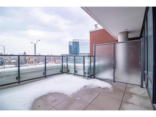 204-5 Wellington Street, Kitchener, ON - Outdoor With Balcony With Exterior