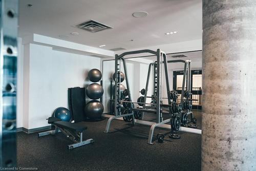 204-5 Wellington Street, Kitchener, ON - Indoor Photo Showing Gym Room