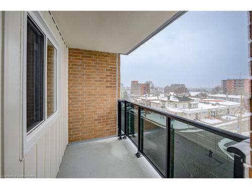 606-64 Benton Street, Kitchener, ON - Outdoor With Balcony With Exterior