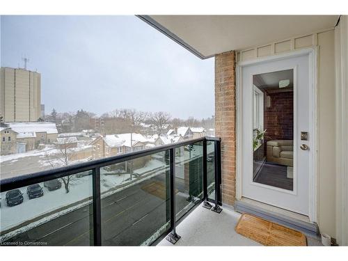 606-64 Benton Street, Kitchener, ON - Outdoor With Balcony With Exterior