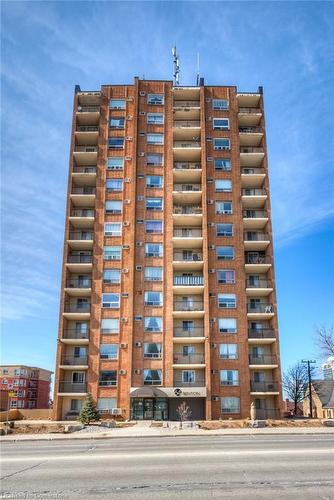 606-64 Benton Street, Kitchener, ON - Outdoor With Balcony With Facade