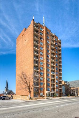 606-64 Benton Street, Kitchener, ON - Outdoor With Balcony With Facade