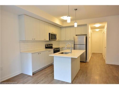 D1-10 Palace Street, Kitchener, ON - Indoor Photo Showing Kitchen With Stainless Steel Kitchen