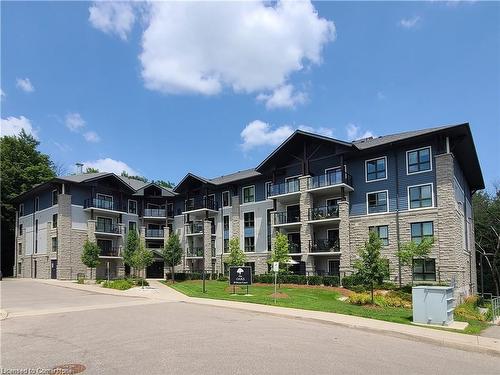 204-50 Bryan Court, Kitchener, ON - Outdoor With Balcony With Facade