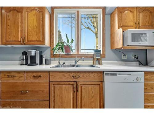 215 West Church Street, Waterford, ON - Indoor Photo Showing Kitchen With Double Sink