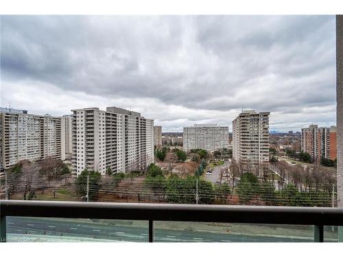 1510-3504 Hurontario Street, Mississauga, ON - Outdoor With Balcony