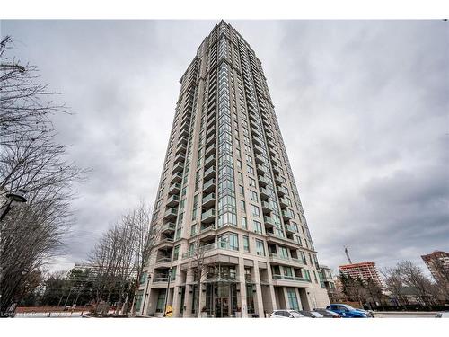 1510-3504 Hurontario Street, Mississauga, ON - Outdoor With Balcony With Facade