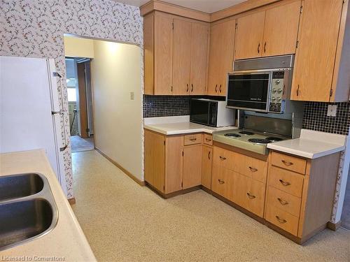 241 Hemlock Street, Waterloo, ON - Indoor Photo Showing Kitchen With Double Sink