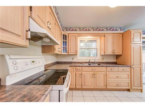 12 Greenwood Drive, New Hamburg, ON - Indoor Photo Showing Kitchen With Double Sink