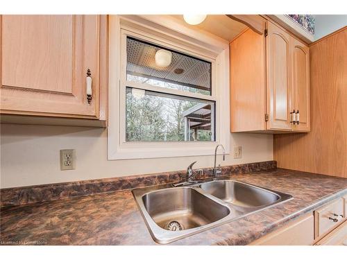 12 Greenwood Drive, New Hamburg, ON - Indoor Photo Showing Kitchen With Double Sink