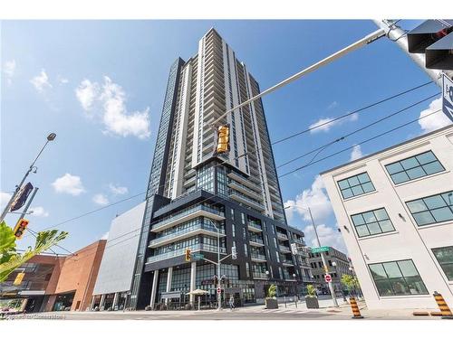 8-60 Charles Street W, Kitchener, ON - Outdoor With Balcony