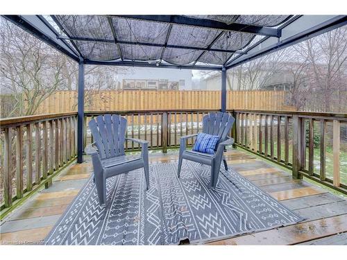 77 Oak Hill Drive, Cambridge, ON - Outdoor With Deck Patio Veranda With Exterior