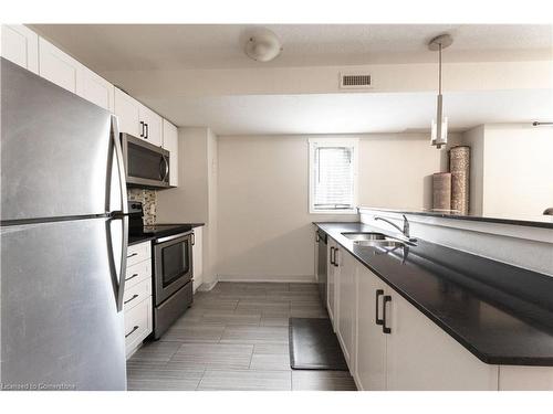 11A-190 Century Hill Drive, Kitchener, ON - Indoor Photo Showing Kitchen With Stainless Steel Kitchen With Double Sink