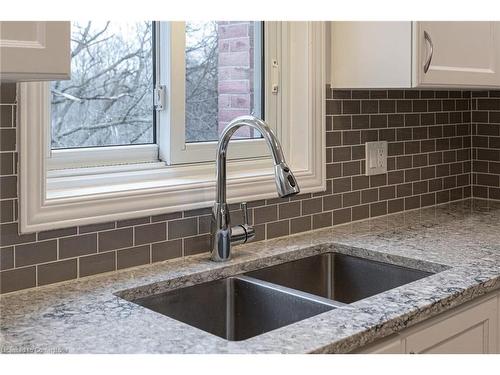 40 Brandy Crescent, Kitchener, ON - Indoor Photo Showing Kitchen With Double Sink