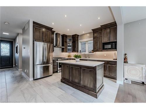 481 Rivertrail Avenue, Kitchener, ON - Indoor Photo Showing Kitchen With Stainless Steel Kitchen