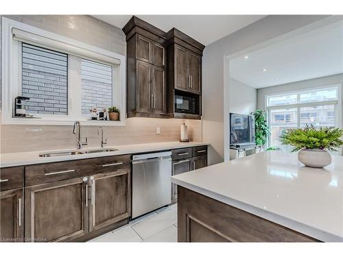 481 Rivertrail Avenue, Kitchener, ON - Indoor Photo Showing Kitchen With Stainless Steel Kitchen With Double Sink