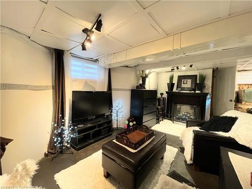 28 Dane Street, Kitchener, ON - Indoor With Fireplace