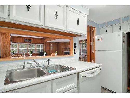 12 Macpherson Crescent, Flamborough, ON - Indoor Photo Showing Kitchen With Double Sink