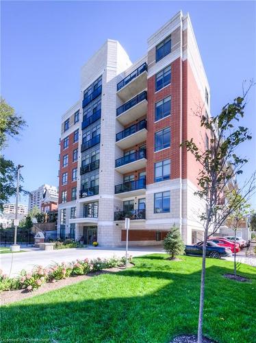 314-399 Queen Street S, Kitchener, ON - Outdoor With Balcony With Facade